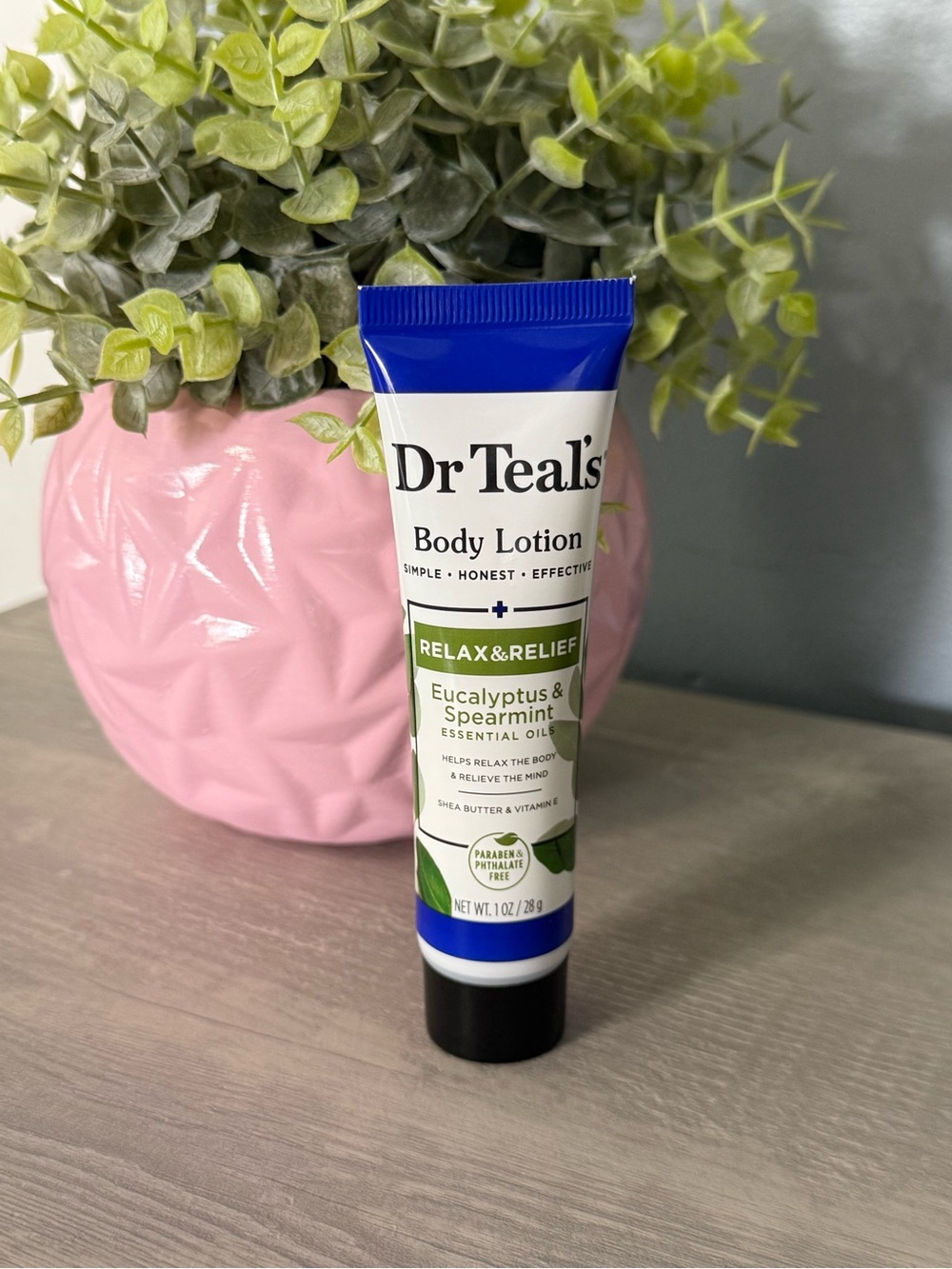 Dr Teal's Relax & Relief Eucalyptus & Spearmint Body Lotion - Travel Size